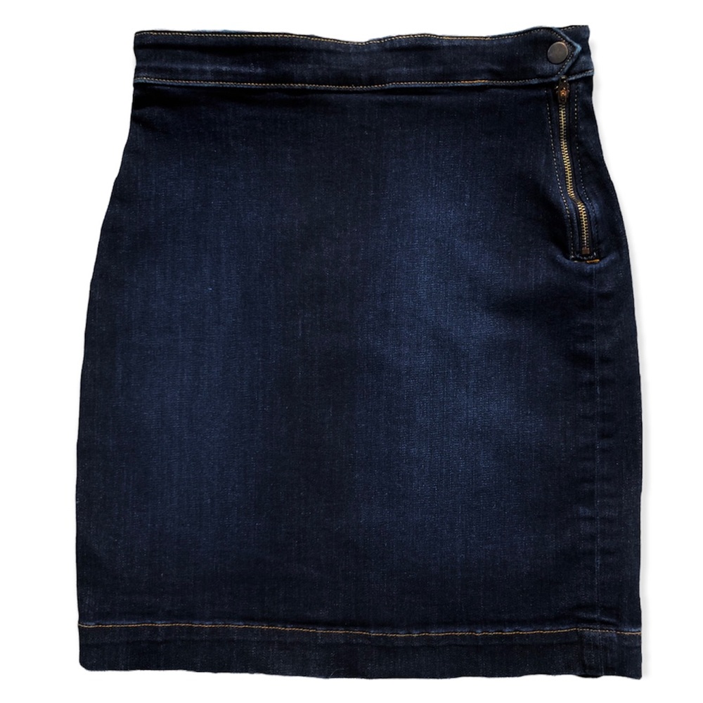 Ann Taylor Factory Denim Pencil Skirt